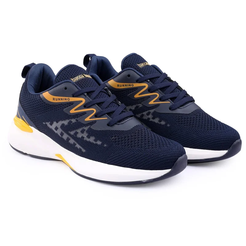 Bacca Bucci Blue Marathon Everyday Running Shoes for Men | Best Price UAE